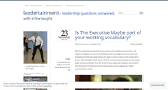 Desktop Screenshot of leadertainment.com